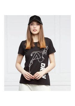DKNY T-shirt | Regular Fit ze sklepu Gomez Fashion Store w kategorii Bluzki damskie - zdjęcie 163961228