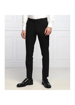 Oscar Jacobson Wełniane spodnie Denz | Slim Fit ze sklepu Gomez Fashion Store w kategorii Spodnie męskie - zdjęcie 163961256