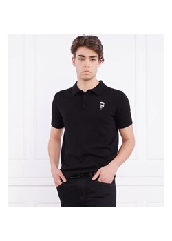 Karl Lagerfeld Polo KNIT | Regular Fit ze sklepu Gomez Fashion Store w kategorii T-shirty męskie - zdjęcie 163961757