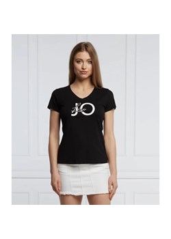 Liu Jo Sport T-shirt | Regular Fit ze sklepu Gomez Fashion Store w kategorii Bluzki damskie - zdjęcie 163961869