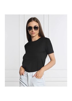 Calvin Klein T-shirt | Regular Fit ze sklepu Gomez Fashion Store w kategorii Bluzki damskie - zdjęcie 163962196