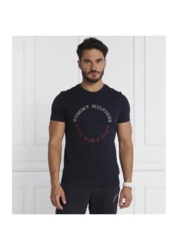 Tommy Hilfiger T-shirt MONOTYPE ROUNDLE | Regular Fit ze sklepu Gomez Fashion Store w kategorii T-shirty męskie - zdjęcie 163962378