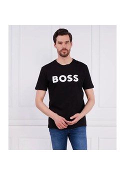 BOSS ORANGE T-shirt Thinking 1 | Regular Fit ze sklepu Gomez Fashion Store w kategorii T-shirty męskie - zdjęcie 163962448