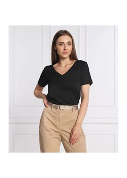 Calvin Klein T-shirt | Regular Fit ze sklepu Gomez Fashion Store w kategorii Bluzki damskie - zdjęcie 163962465