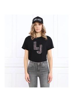 Liu Jo Beachwear T-shirt | Regular Fit ze sklepu Gomez Fashion Store w kategorii Bluzki damskie - zdjęcie 163962486