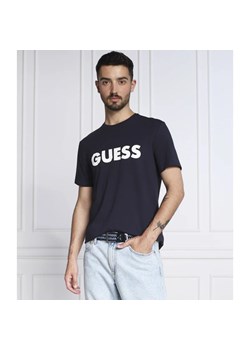 GUESS T-shirt LABYRINTH | Slim Fit ze sklepu Gomez Fashion Store w kategorii T-shirty męskie - zdjęcie 163962508