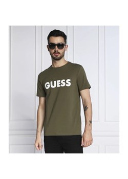 GUESS T-shirt LABYRINTH | Slim Fit ze sklepu Gomez Fashion Store w kategorii T-shirty męskie - zdjęcie 163962628