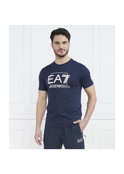 EA7 T-shirt | Regular Fit ze sklepu Gomez Fashion Store w kategorii T-shirty męskie - zdjęcie 163962765