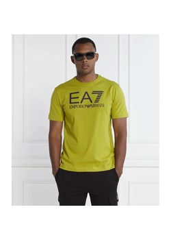 EA7 T-shirt | Regular Fit ze sklepu Gomez Fashion Store w kategorii T-shirty męskie - zdjęcie 163962968