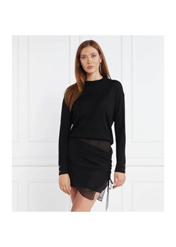 Patrizia Pepe Wełniany sweter | Regular Fit ze sklepu Gomez Fashion Store w kategorii Swetry damskie - zdjęcie 163963577