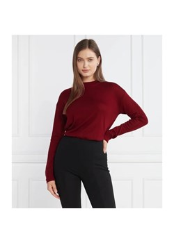 Patrizia Pepe Wełniany sweter | Regular Fit ze sklepu Gomez Fashion Store w kategorii Swetry damskie - zdjęcie 163963706