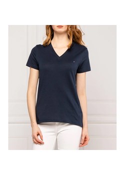 Tommy Hilfiger T-shirt HERITAGE | Regular Fit ze sklepu Gomez Fashion Store w kategorii Bluzki damskie - zdjęcie 163963865
