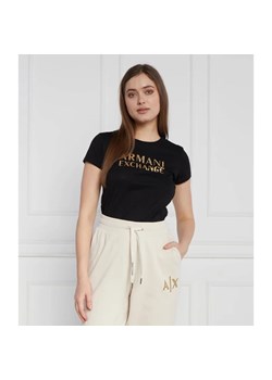 Armani Exchange T-shirt | Regular Fit ze sklepu Gomez Fashion Store w kategorii Bluzki damskie - zdjęcie 163963939