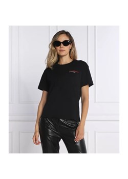 The Kooples T-shirt | Regular Fit ze sklepu Gomez Fashion Store w kategorii Bluzki damskie - zdjęcie 163964016
