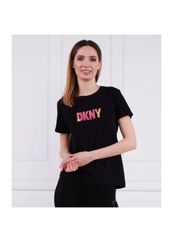 DKNY T-shirt S/S REFLECTIVE LOGO ze sklepu Gomez Fashion Store w kategorii Bluzki damskie - zdjęcie 163964227
