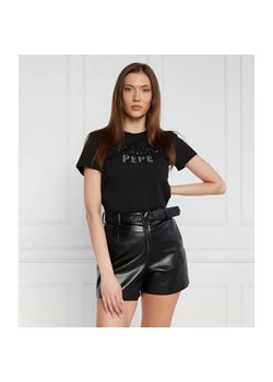 Patrizia Pepe T-shirt | Regular Fit ze sklepu Gomez Fashion Store w kategorii Bluzki damskie - zdjęcie 163964506