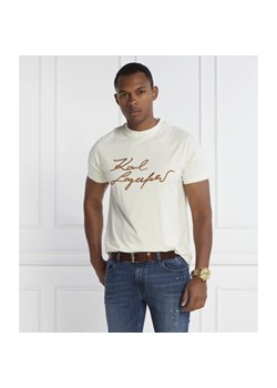 Karl Lagerfeld T-shirt | Regular Fit ze sklepu Gomez Fashion Store w kategorii T-shirty męskie - zdjęcie 163964675