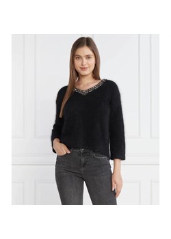 Liu Jo Wełniany sweter | Oversize fit ze sklepu Gomez Fashion Store w kategorii Swetry damskie - zdjęcie 163965038