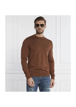 HUGO Sweter San Cassius | Regular Fit ze sklepu Gomez Fashion Store w kategorii Swetry męskie - zdjęcie 163965835