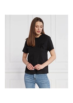 CALVIN KLEIN JEANS T-shirt | Regular Fit ze sklepu Gomez Fashion Store w kategorii Bluzki damskie - zdjęcie 163966027