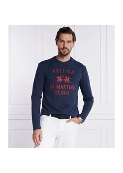 La Martina Longsleeve | Regular Fit ze sklepu Gomez Fashion Store w kategorii T-shirty męskie - zdjęcie 163966299