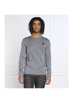 Philipp Plein Wełniany sweter | Slim Fit ze sklepu Gomez Fashion Store w kategorii Swetry męskie - zdjęcie 163966456