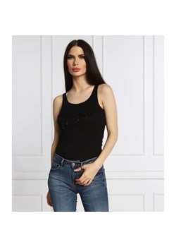 Gina Tricot Top Basic 13894 Czarny Regular Fit