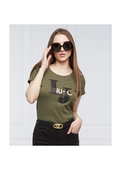 Liu Jo Sport T-shirt | Regular Fit ze sklepu Gomez Fashion Store w kategorii Bluzki damskie - zdjęcie 163967257