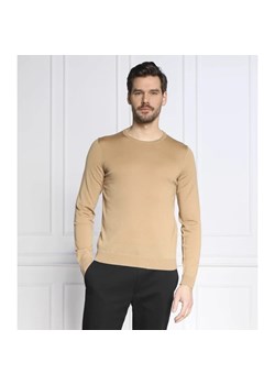 BOSS BLACK Wełniany sweter Leno-P | Slim Fit ze sklepu Gomez Fashion Store w kategorii Swetry męskie - zdjęcie 163967457