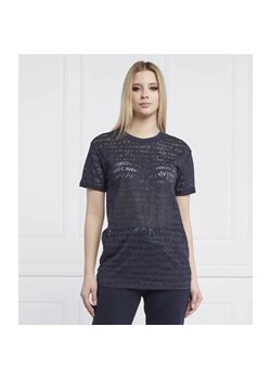 Armani Exchange T-shirt | Regular Fit ze sklepu Gomez Fashion Store w kategorii Bluzki damskie - zdjęcie 163967765