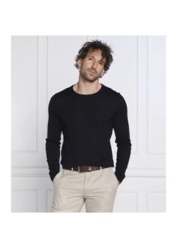 BOSS BLACK Wełniany sweter Leno-P | Slim Fit ze sklepu Gomez Fashion Store w kategorii Swetry męskie - zdjęcie 163967785