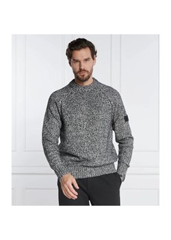 Calvin Klein Sweter BLEND CN | Regular Fit | z dodatkiem wełny ze sklepu Gomez Fashion Store w kategorii Swetry męskie - zdjęcie 163968006