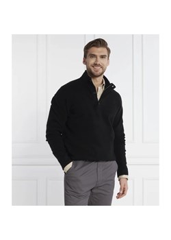 Calvin Klein Sweter LYCRA BLEND BUTTON QUARTER ZIP | Regular Fit | z dodatkiem wełny ze sklepu Gomez Fashion Store w kategorii Swetry męskie - zdjęcie 163968149