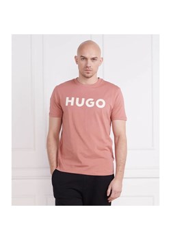 HUGO T-shirt Dulivio | Regular Fit ze sklepu Gomez Fashion Store w kategorii T-shirty męskie - zdjęcie 163968285