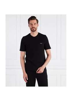 BOSS BLACK T-shirt Waffle | Regular Fit ze sklepu Gomez Fashion Store w kategorii T-shirty męskie - zdjęcie 163968836