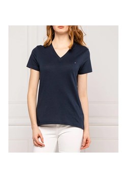 Tommy Hilfiger T-shirt HERITAGE | Regular Fit ze sklepu Gomez Fashion Store w kategorii Bluzki damskie - zdjęcie 163968958