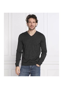 BOSS BLACK Wełniany sweter Melba-P | Slim Fit ze sklepu Gomez Fashion Store w kategorii Swetry męskie - zdjęcie 163969026