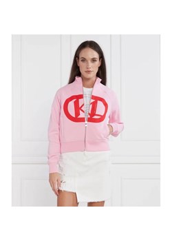 Karl Lagerfeld Bluza kl logo zip up | Regular Fit ze sklepu Gomez Fashion Store w kategorii Bluzy damskie - zdjęcie 163969036