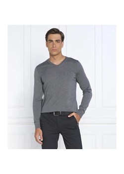 BOSS BLACK Wełniany sweter Melba-P | Slim Fit ze sklepu Gomez Fashion Store w kategorii Swetry męskie - zdjęcie 163969216