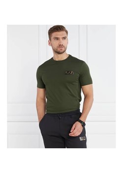 EA7 T-shirt | Regular Fit ze sklepu Gomez Fashion Store w kategorii T-shirty męskie - zdjęcie 163969289