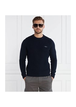 Aeronautica Militare Sweter | Regular Fit ze sklepu Gomez Fashion Store w kategorii Swetry męskie - zdjęcie 163969377