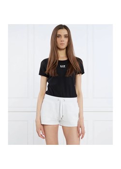 EA7 T-shirt | Regular Fit ze sklepu Gomez Fashion Store w kategorii Bluzki damskie - zdjęcie 163969429