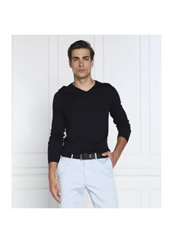 BOSS BLACK Wełniany sweter Melba-P | Slim Fit ze sklepu Gomez Fashion Store w kategorii Swetry męskie - zdjęcie 163969678