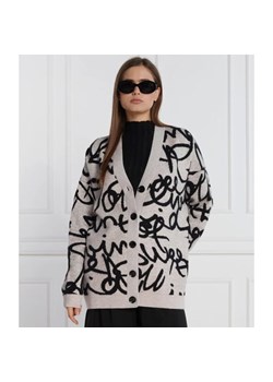 Desigual Kardigan | Regular Fit | z dodatkiem wełny ze sklepu Gomez Fashion Store w kategorii Swetry damskie - zdjęcie 163969939