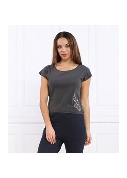 EA7 T-shirt | Regular Fit ze sklepu Gomez Fashion Store w kategorii Bluzki damskie - zdjęcie 163969989
