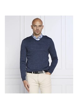 BOSS BLACK Wełniany sweter Melba-P | Slim Fit ze sklepu Gomez Fashion Store w kategorii Swetry męskie - zdjęcie 163970009