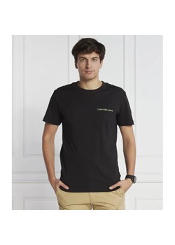 CALVIN KLEIN JEANS T-shirt LOGO TAPE | Regular Fit ze sklepu Gomez Fashion Store w kategorii T-shirty męskie - zdjęcie 163970057