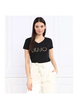 Liu Jo Sport T-shirt | Regular Fit ze sklepu Gomez Fashion Store w kategorii Bluzki damskie - zdjęcie 163970066