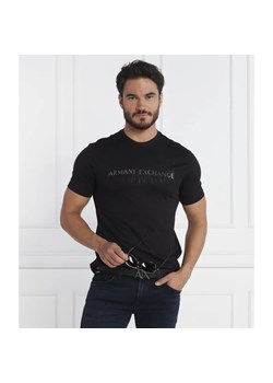Armani Exchange T-shirt | Regular Fit ze sklepu Gomez Fashion Store w kategorii T-shirty męskie - zdjęcie 163970376