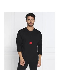 Hugo Bodywear Longsleeve Hero Henley | Regular Fit ze sklepu Gomez Fashion Store w kategorii T-shirty męskie - zdjęcie 163970409